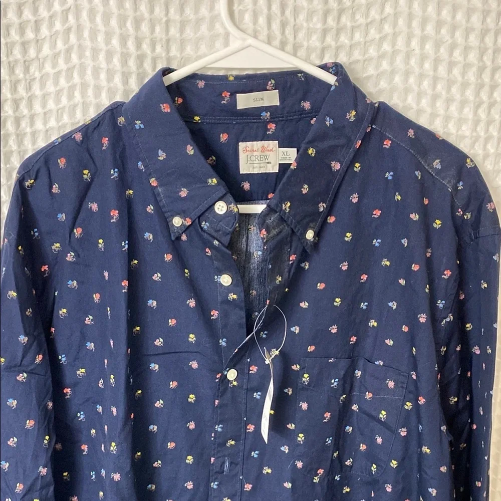 NWT Men's J Crew Button Down - Size XL